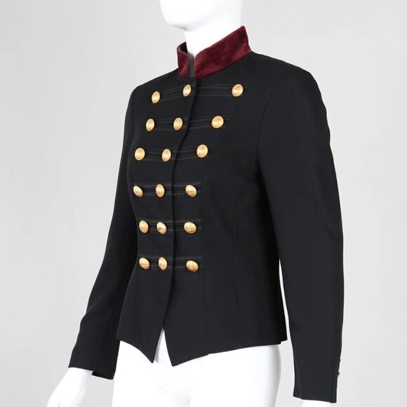 Vintage A++ MONDI HAUTE COUTURE MILITARY BAND JACKET - Picture 2 of 12